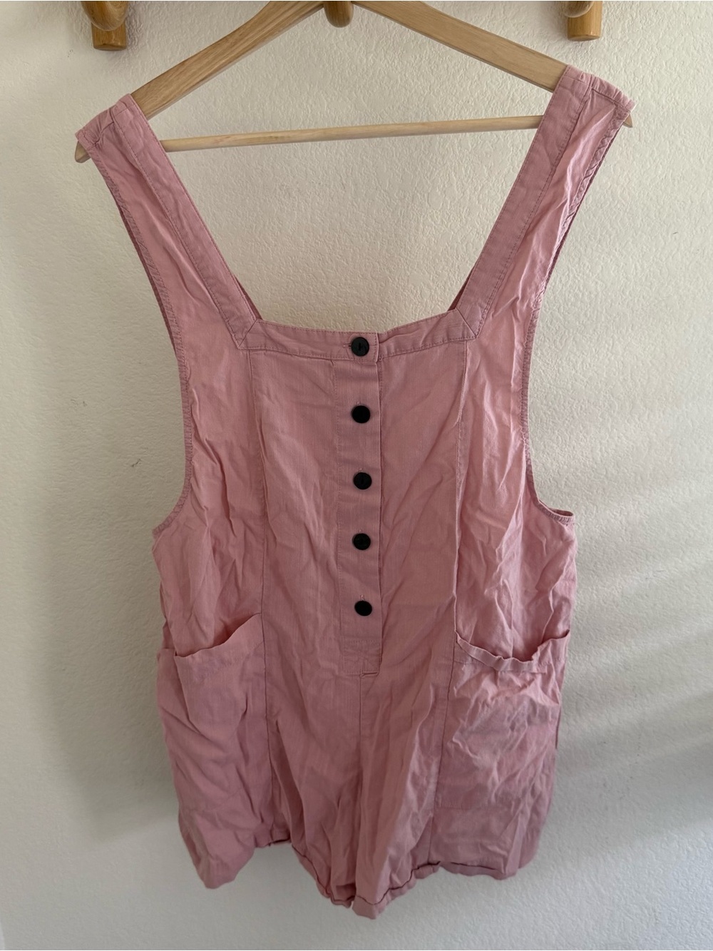 Out form under urban outfitters utility coquette balletcore lounge pink romper